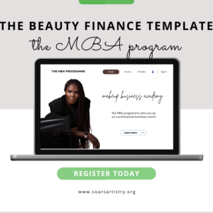 The Beauty Finance Template